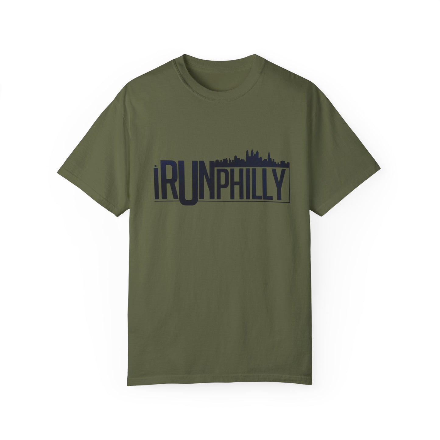 iRUNPHILLY Unisex Garment-Dyed T-shirt