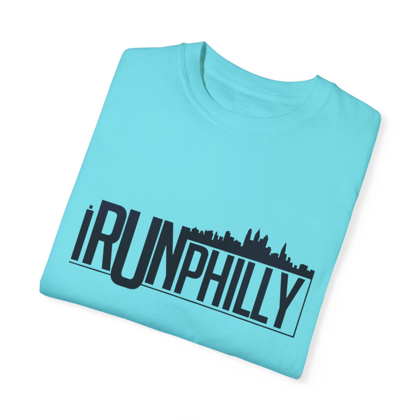 iRUNPHILLY Unisex Garment-Dyed T-shirt