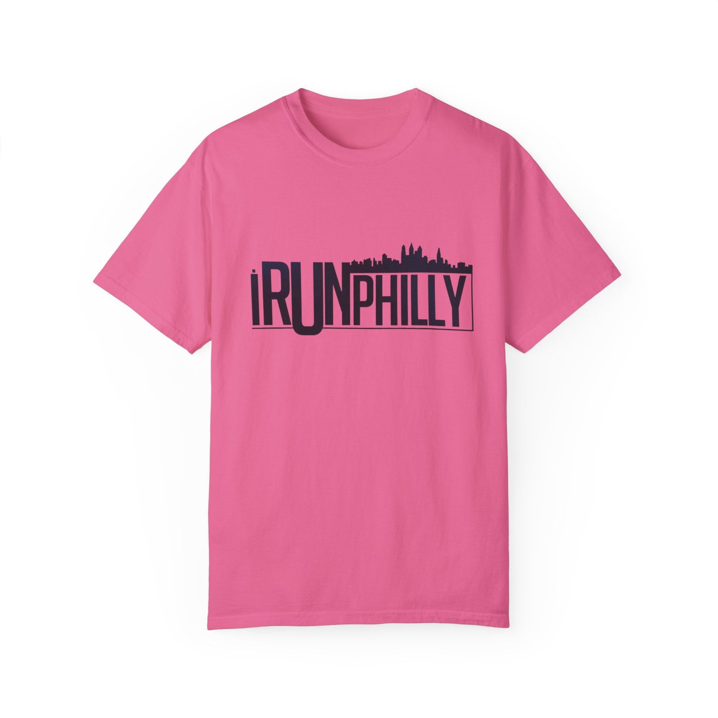 iRUNPHILLY Unisex Garment-Dyed T-shirt