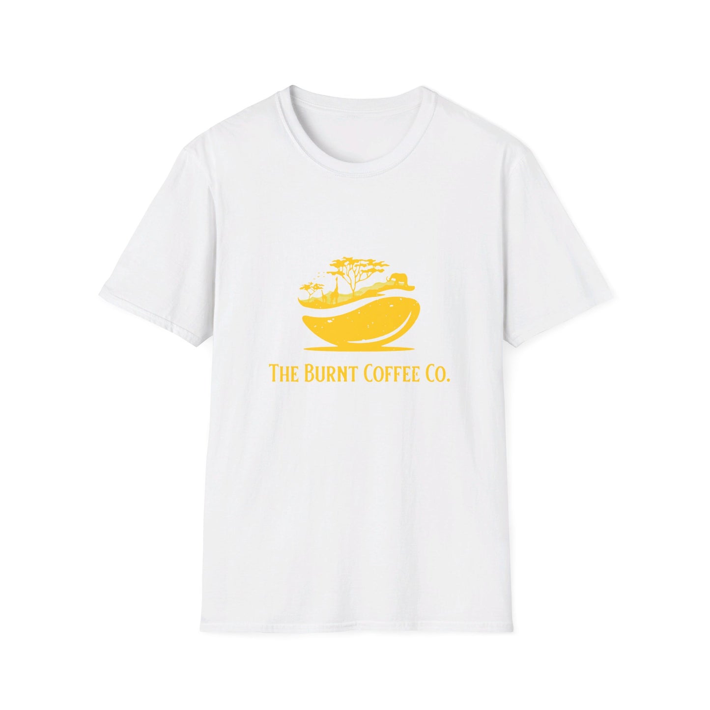 Gold The Burnt Coffee Co. Logo Shirt
