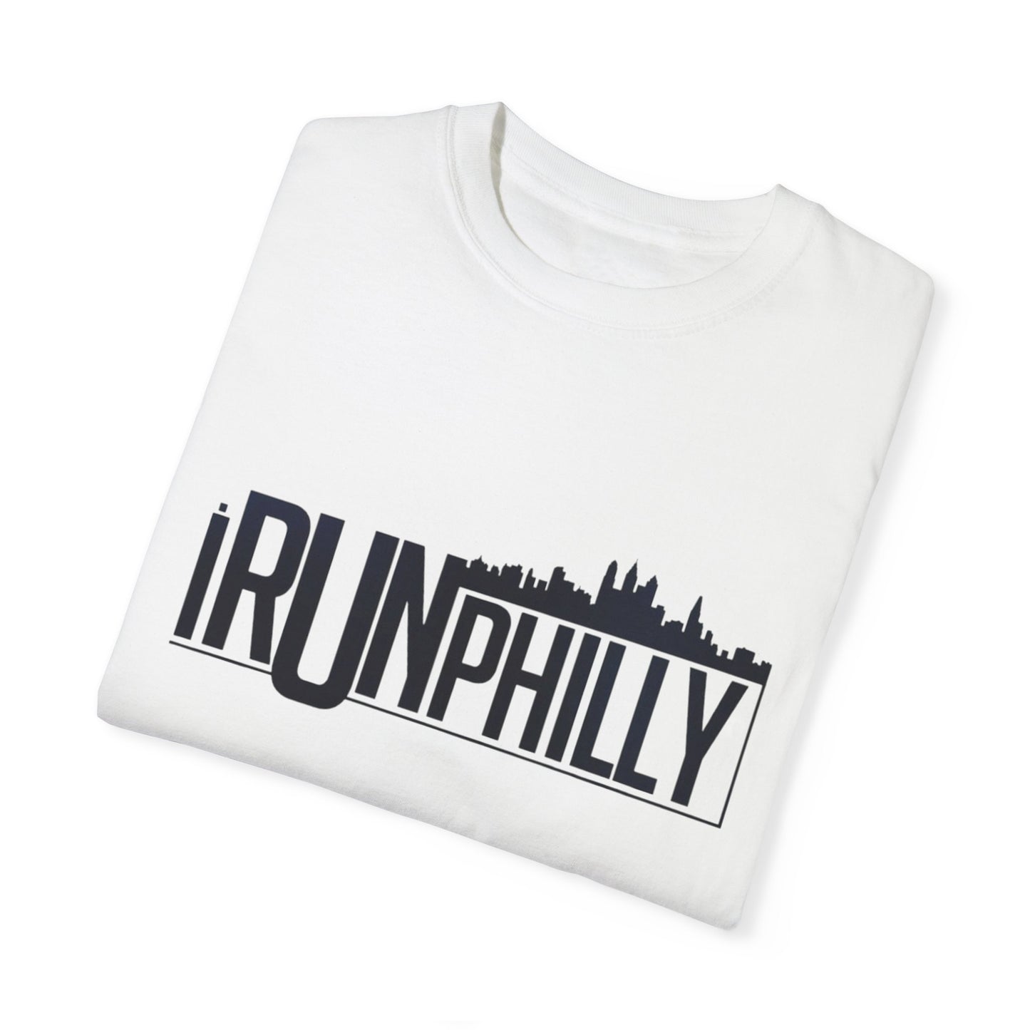 iRUNPHILLY Unisex Garment-Dyed T-shirt