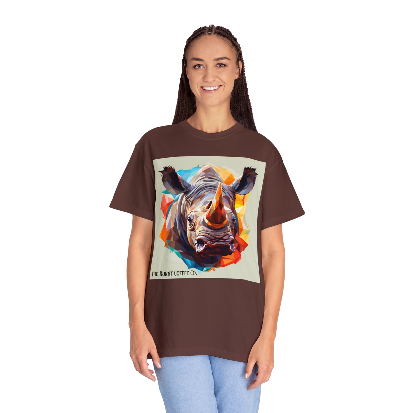The Burnt Coffee Co. Rhino Garment-Dyed T-shirt
