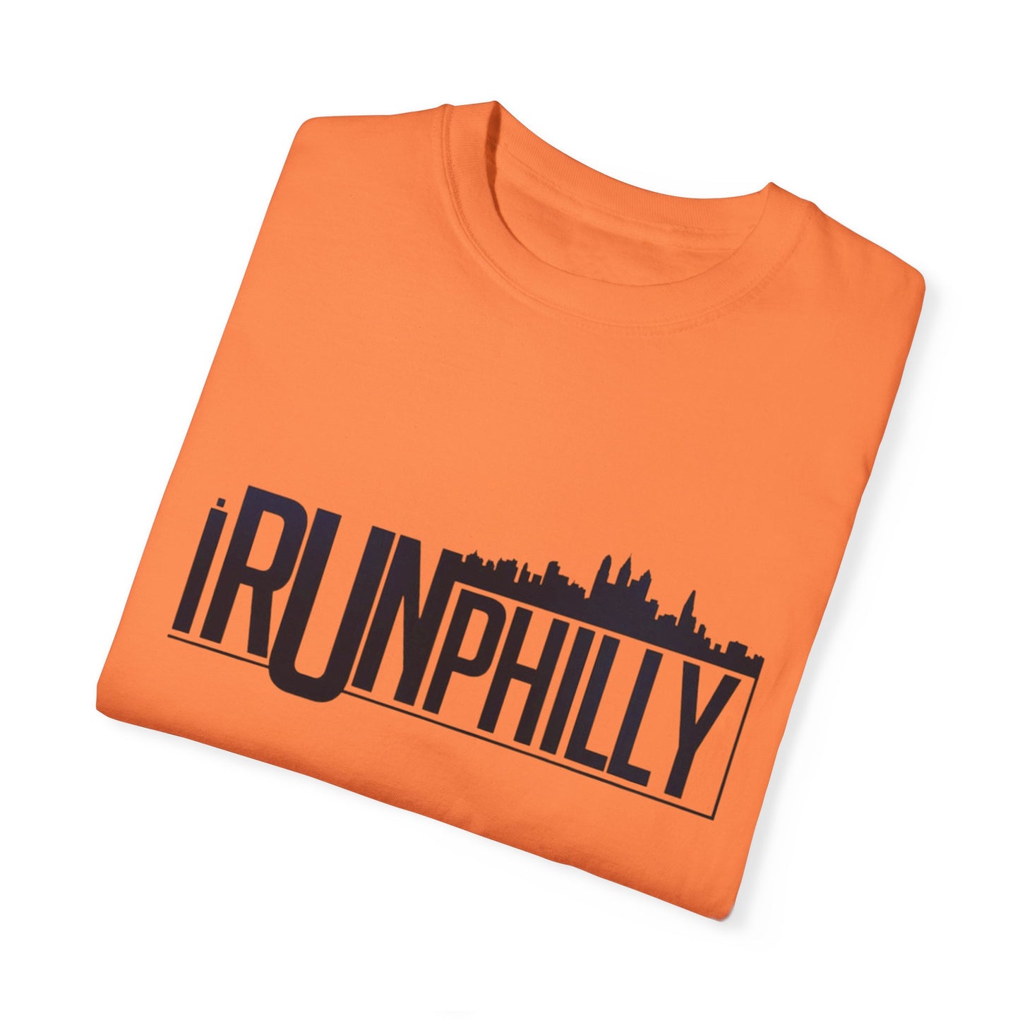 iRUNPHILLY Unisex Garment-Dyed T-shirt