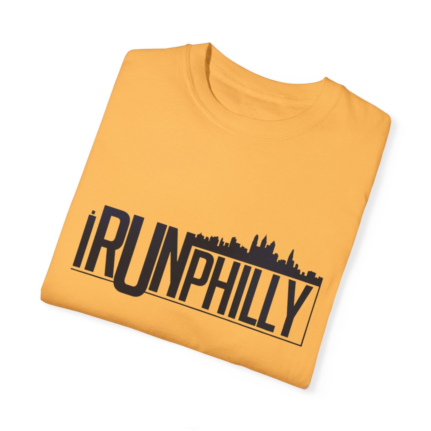 iRUNPHILLY Unisex Garment-Dyed T-shirt