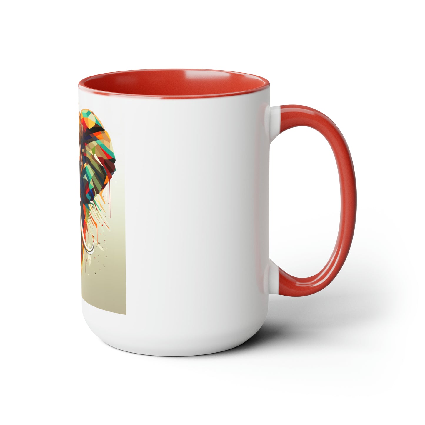 The Burnt Coffee Co. Two-Tone Coffee Mugs, 15oz