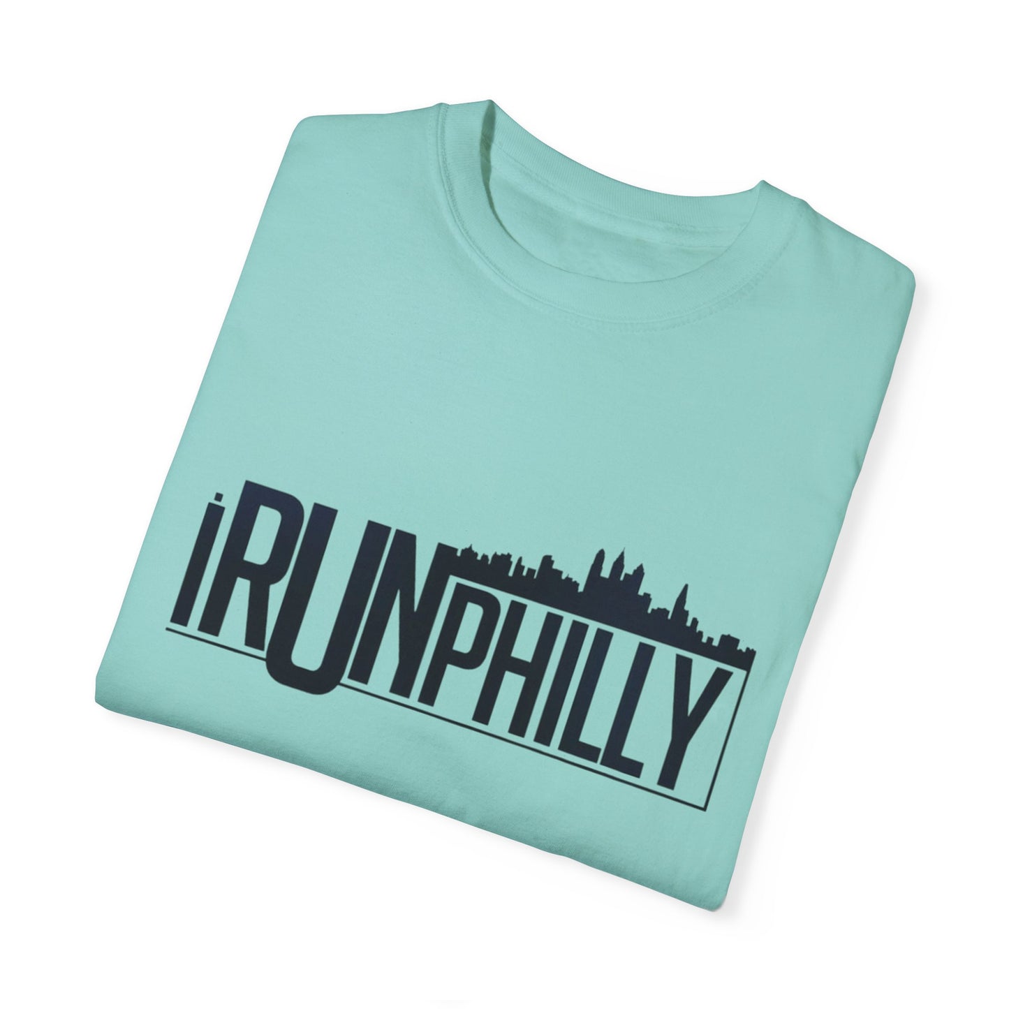 iRUNPHILLY Unisex Garment-Dyed T-shirt