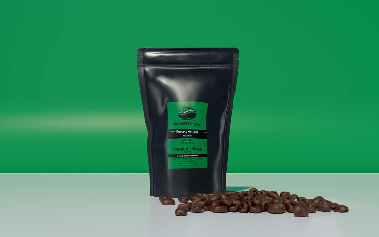 The Burnt Coffee Co. Ethiopia Harrar Natural