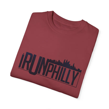 iRUNPHILLY Unisex Garment-Dyed T-shirt