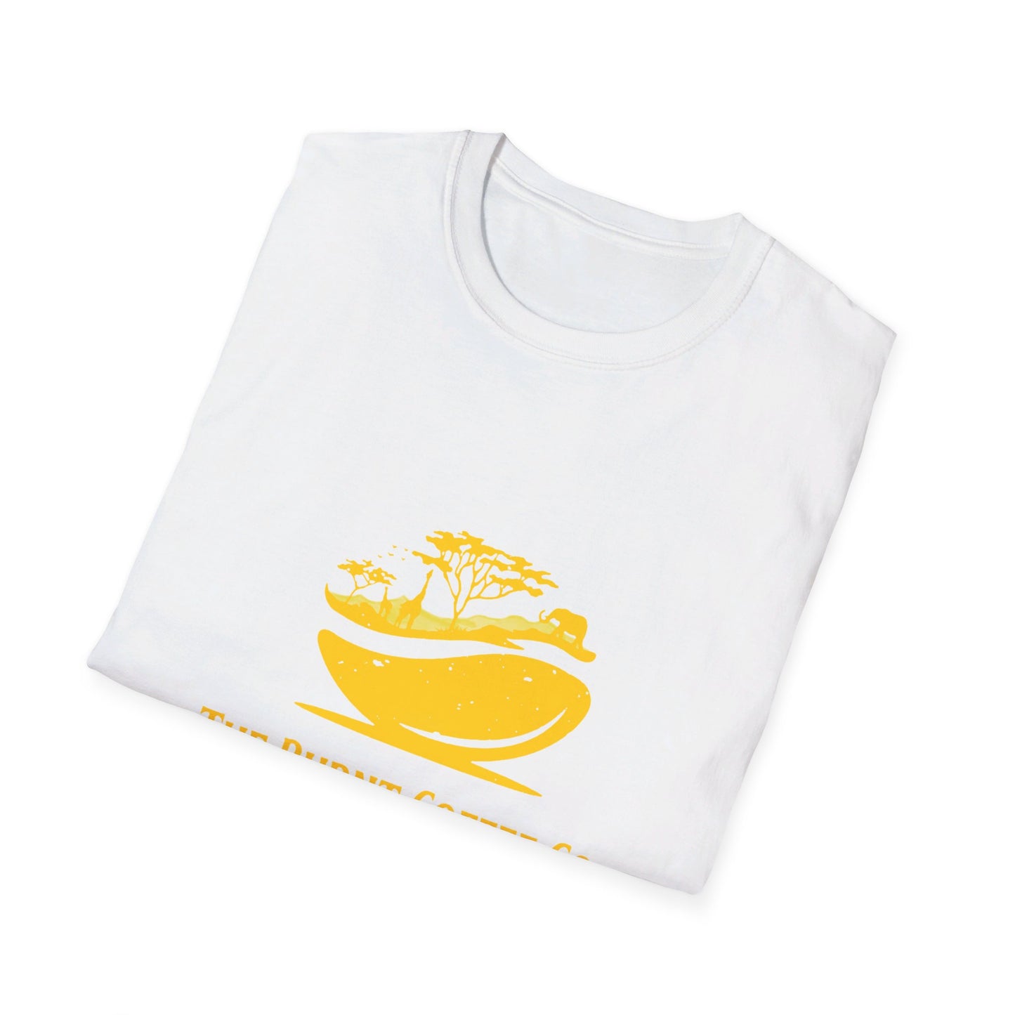 Gold The Burnt Coffee Co.  Logo Shirt
