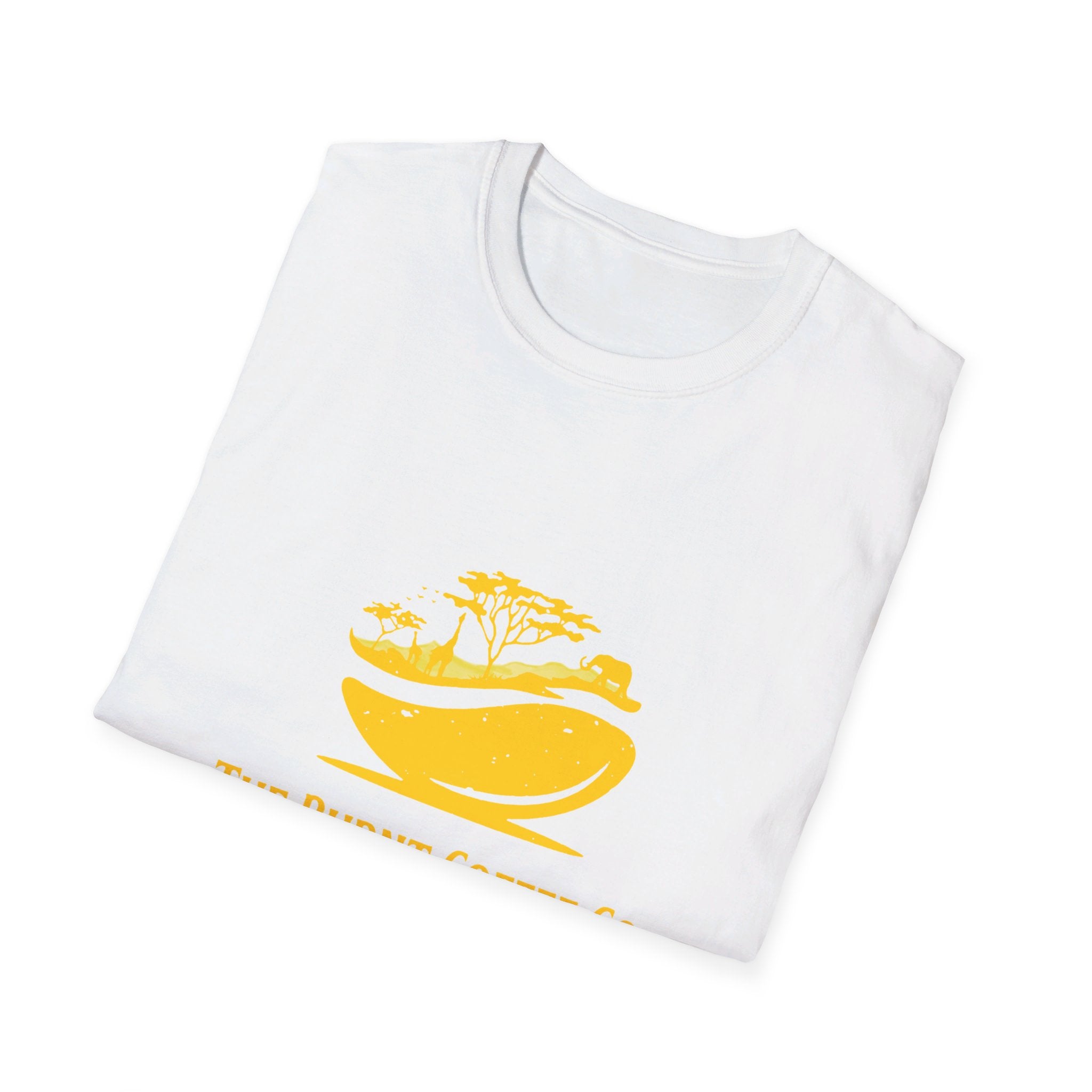 Gold The Burnt Coffee Co.  Logo Shirt