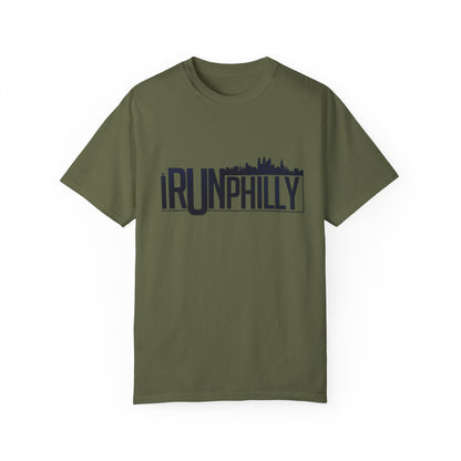 iRUNPHILLY Unisex Garment-Dyed T-shirt