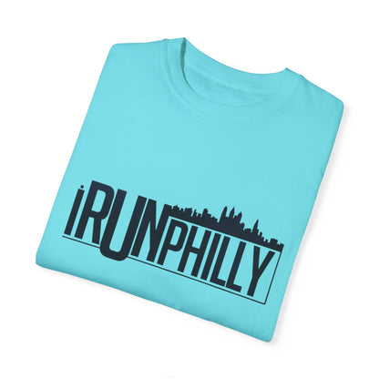 iRUNPHILLY Unisex Garment-Dyed T-shirt