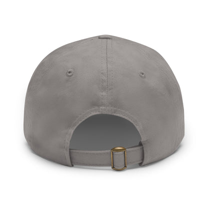 The Burnt Coffee Co. Hat with Leather Patch (Round)
