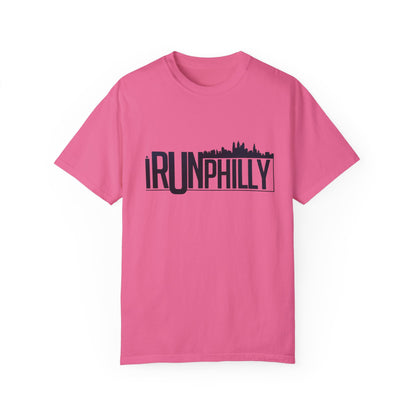 iRUNPHILLY Unisex Garment-Dyed T-shirt