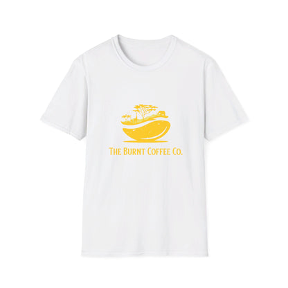 Gold The Burnt Coffee Co.  Logo Shirt