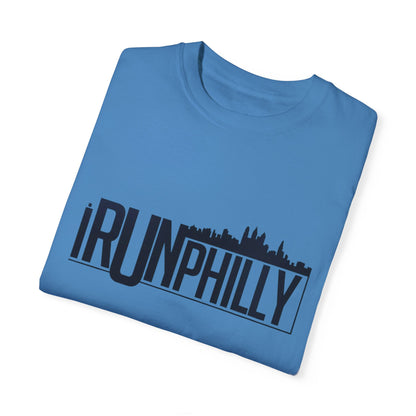 iRUNPHILLY Unisex Garment-Dyed T-shirt