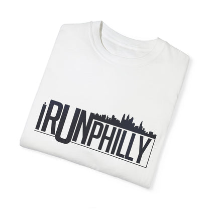 iRUNPHILLY Unisex Garment-Dyed T-shirt