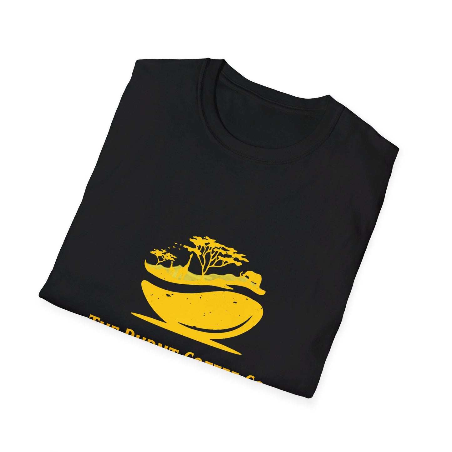 Gold The Burnt Coffee Co.  Logo Shirt