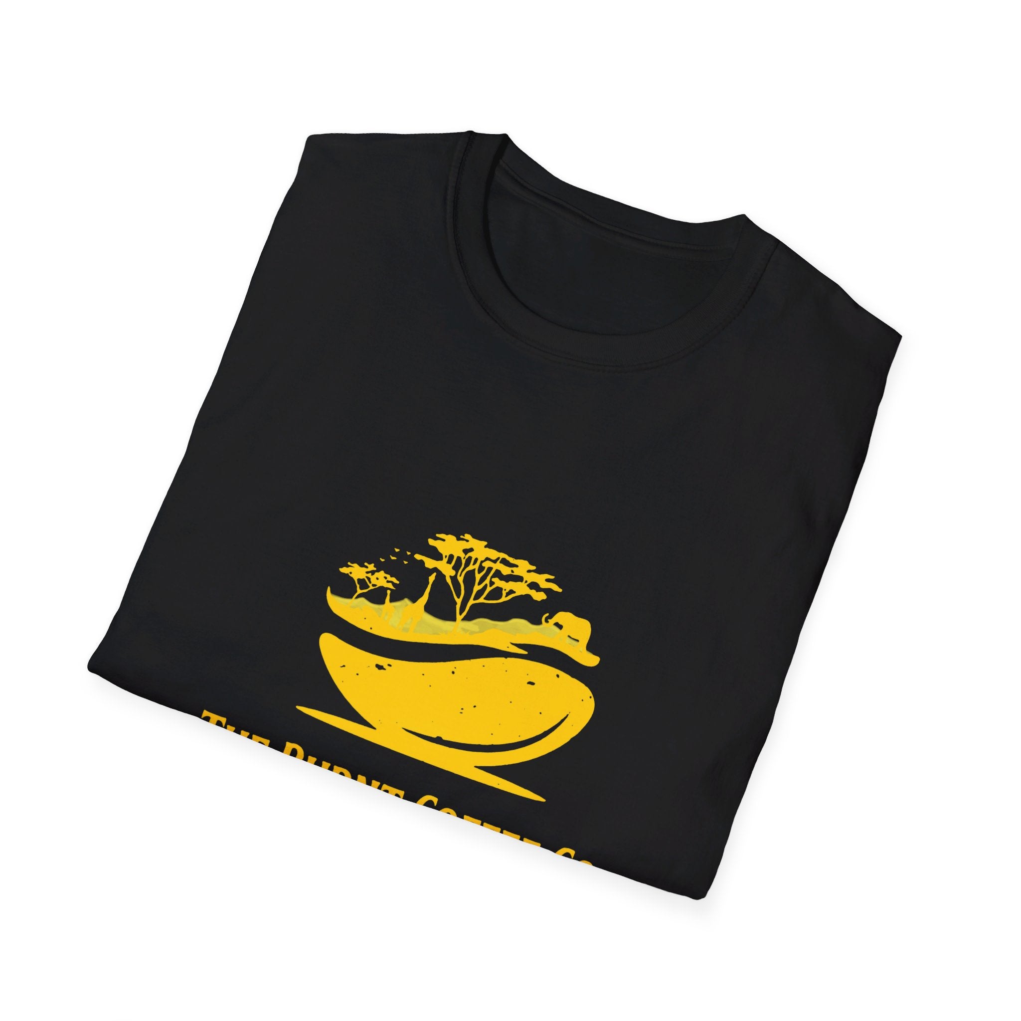 Gold The Burnt Coffee Co.  Logo Shirt