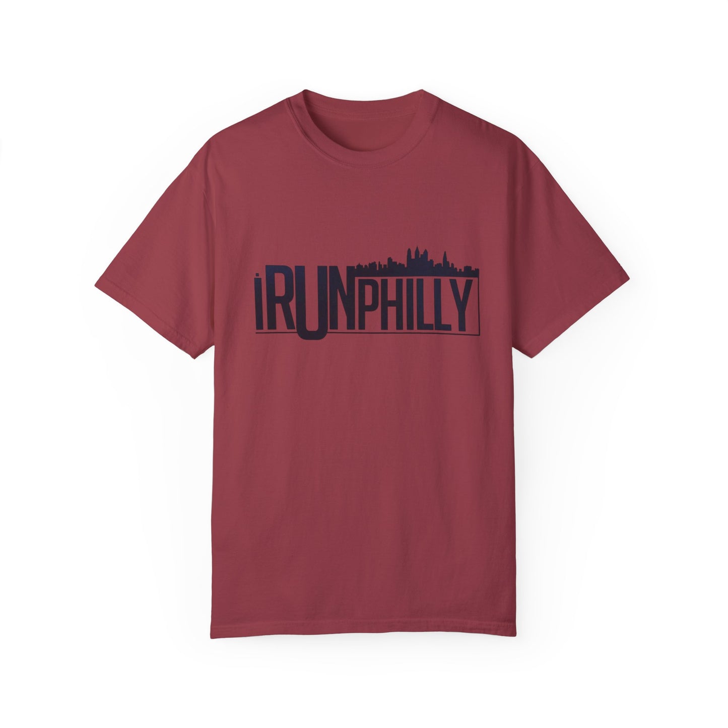 iRUNPHILLY Unisex Garment-Dyed T-shirt