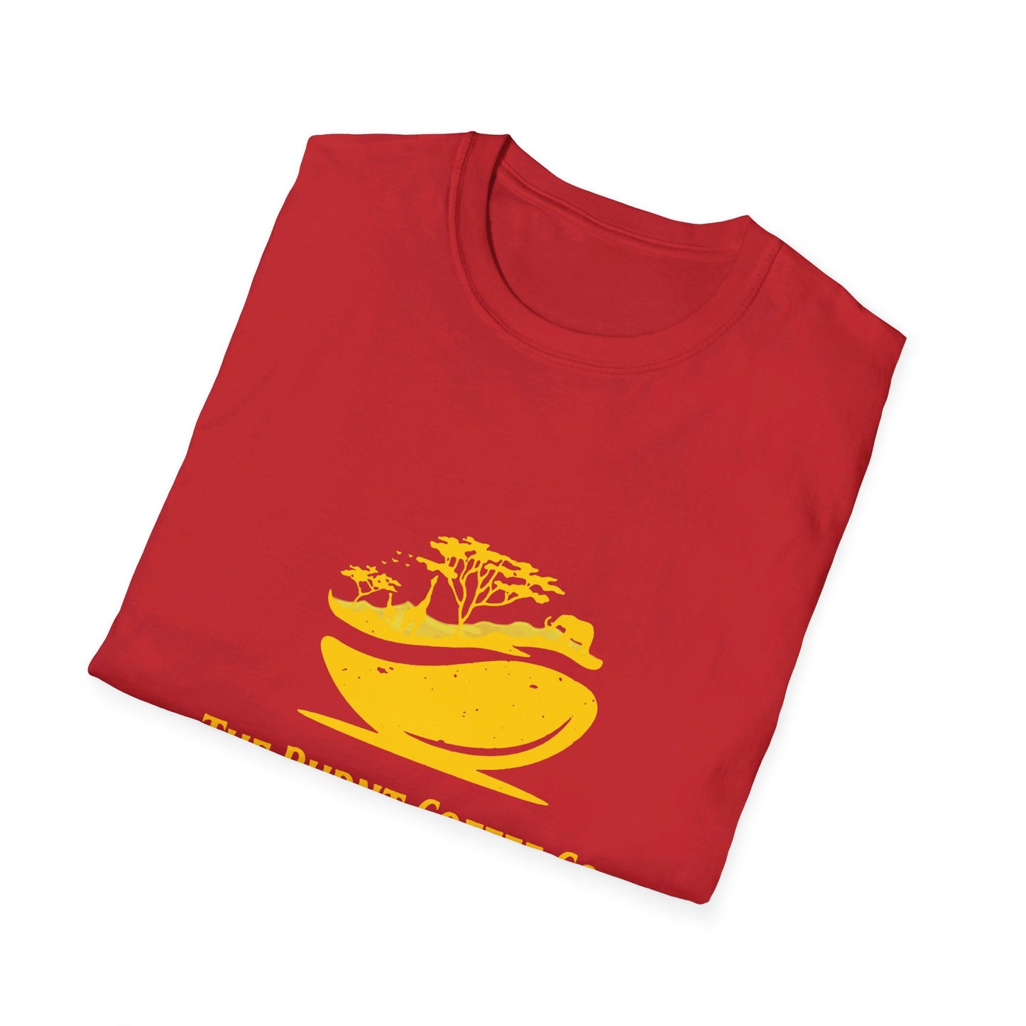 Gold The Burnt Coffee Co.  Logo Shirt
