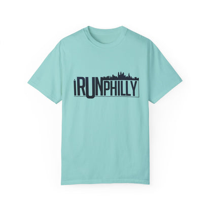 iRUNPHILLY Unisex Garment-Dyed T-shirt