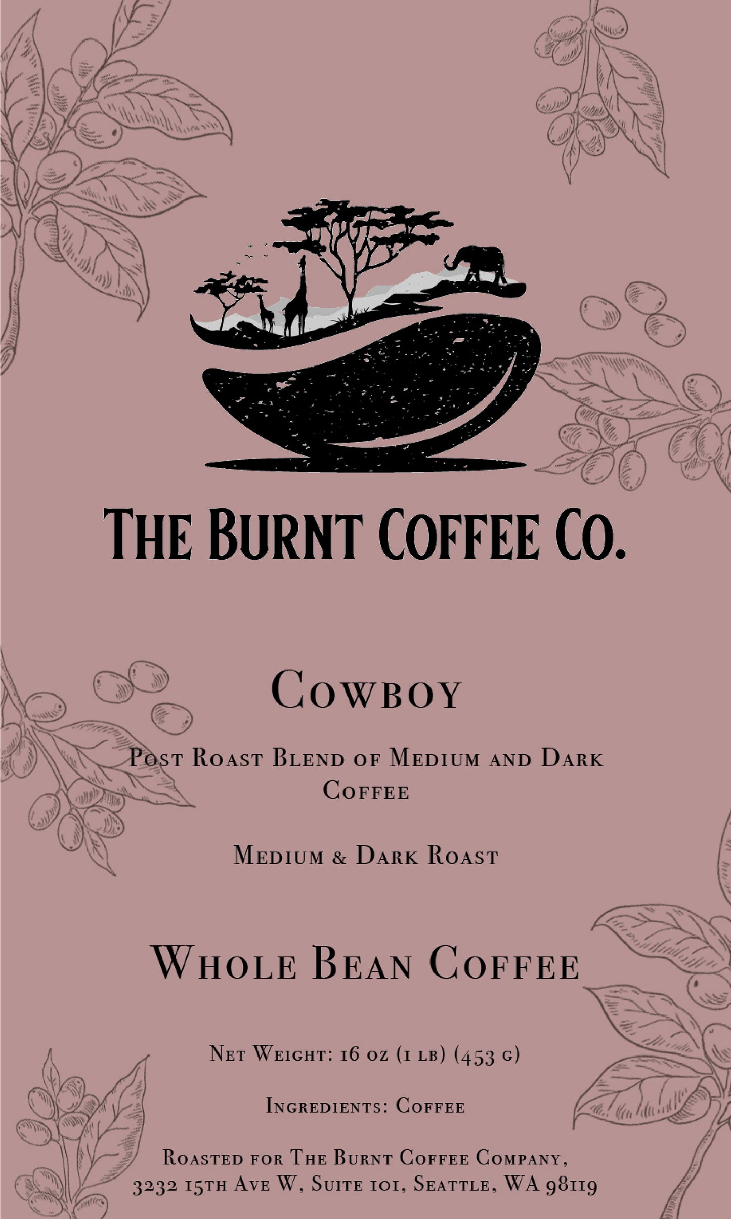 The Burnt Coffee Co. Cowboy