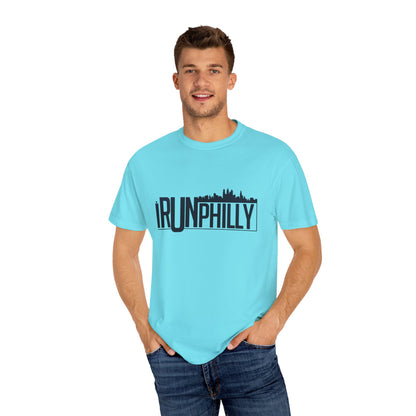 iRUNPHILLY Unisex Garment-Dyed T-shirt