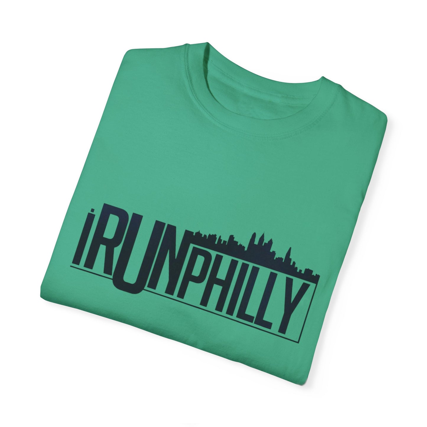 iRUNPHILLY Unisex Garment-Dyed T-shirt