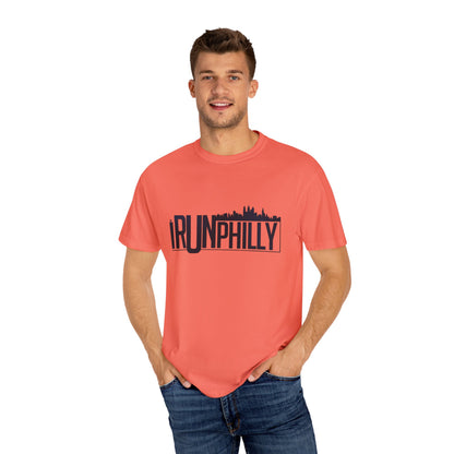 iRUNPHILLY Unisex Garment-Dyed T-shirt