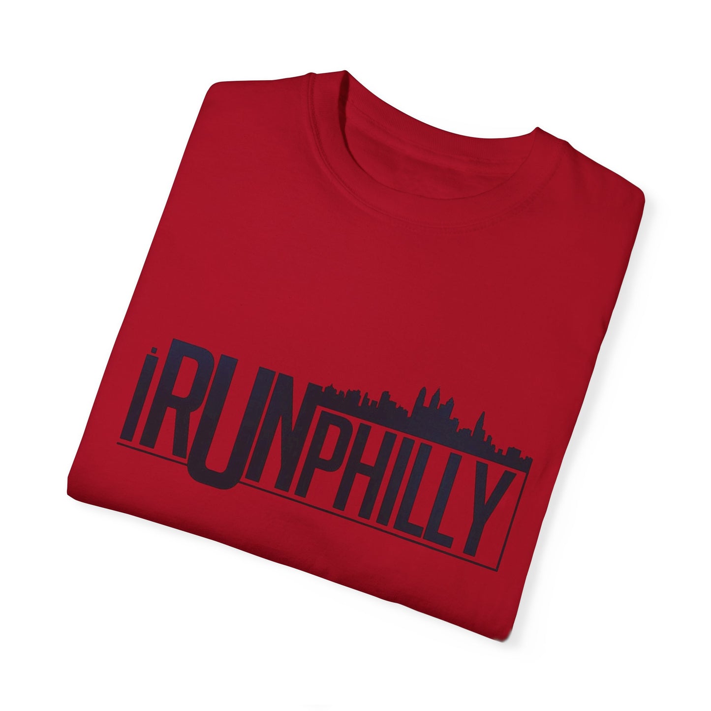iRUNPHILLY Unisex Garment-Dyed T-shirt