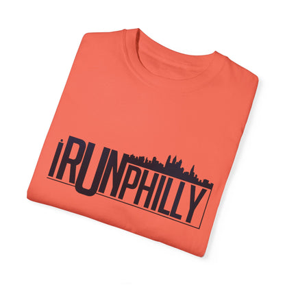 iRUNPHILLY Unisex Garment-Dyed T-shirt