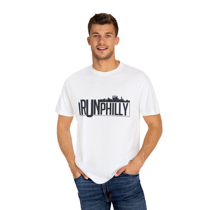 iRUNPHILLY Unisex Garment-Dyed T-shirt