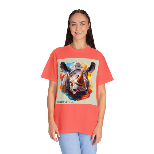 The Burnt Coffee Co. Rhino Garment-Dyed T-shirt