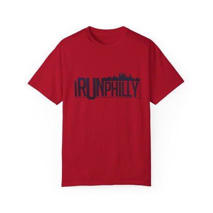iRUNPHILLY Unisex Garment-Dyed T-shirt