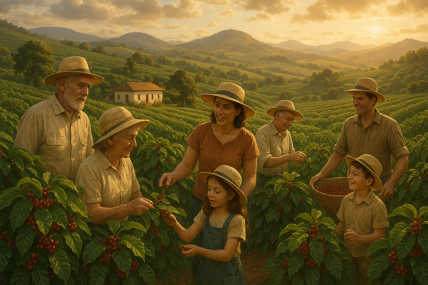 The farms in Sul de Minas are small to medium in size, typically ranging from 10 to 150 hectares. Many have been farmed by the same families for generations, passing down their deep knowledge of the land. Their dedication and care result in beans that truly capture the essence of Brazilian coffee—smooth, flavorful, and naturally comforting.