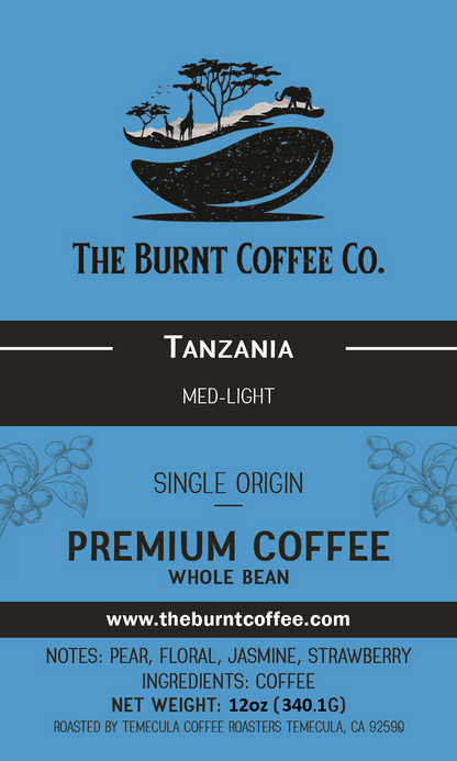 The Burnt Coffee Co. Tanzania African Coffee